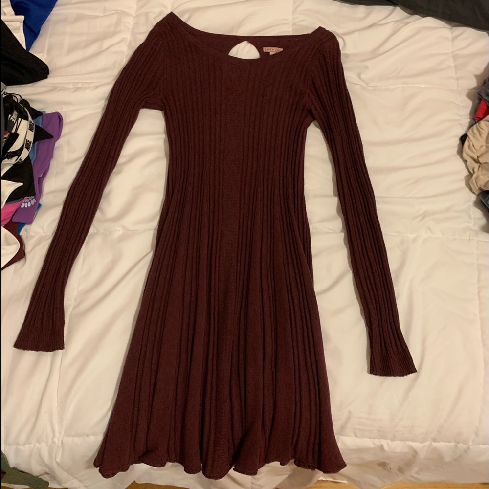 Long Sleeve Sweater Dress